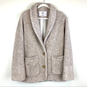 Kristen Blake Apres Teddy Bear Jacket Coat Sz M